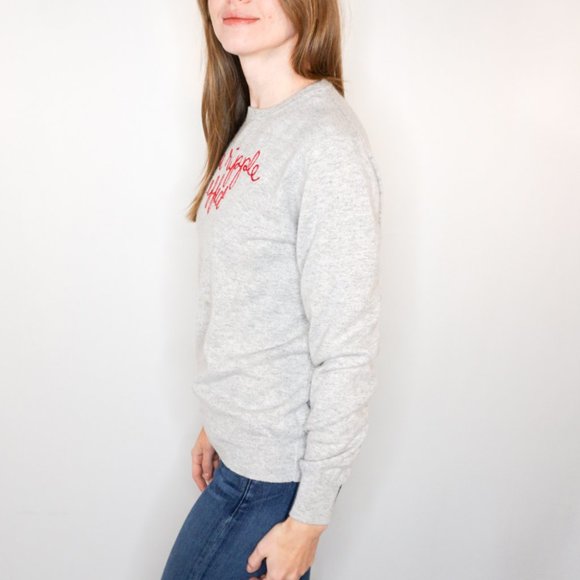 LINGUA FRANCA "The Ripple Effect" Cashmere Sweater - Picture 5 of 6